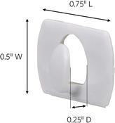 Decorating Clips White pk 20  17026UKN
