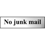 No Junk Mail Chrome Effect 6059C