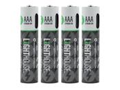 L/House AAA USBC Recharge Battery Li-Ion (4 Batteries) image