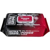 UltraGrime Power Scrub Clothwipes XXL + Pack 80
