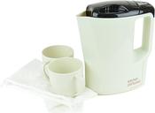 Travel Kettle 0.9L Dual Voltage Corded  + 2 Free Mugs