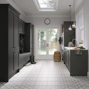 Media or Laundry Room Design with 3D drawings