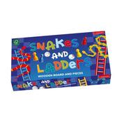 Snakes &amp; Ladders Wooden Game
