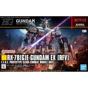 The GUNDAM EX from Mobile Suit Gundam Requiem for Vengeance