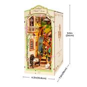 Rolife Floral Corner Book Nook Model Kit