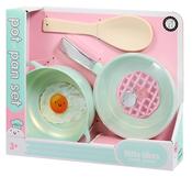 Little Tikes Sweet Spaces Pots &amp; Pans Set, Play Kitchen Cookware, Sea Foam image