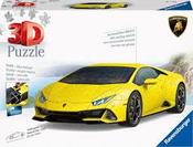Ravensburger Orange Lamborghini Huracan  3D PUZZLE