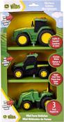 John Deere Light &amp; Sound Mini Tractors 3pk