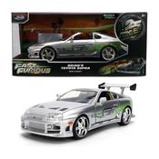 Jada FAST &amp; FURIOUS ANNIVERSARY BRIAN'S TOYOTA SILVER FINISH 1:24 Accessories image