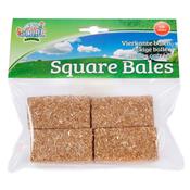 Kids Globe Rectangular Straw Bales 1:32, 4 pcs.