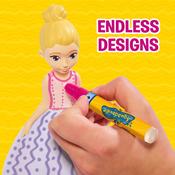 TOMY AQUADOODLE DRESS DESIGNER 15X22CM