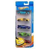 Pack 5 Vehicles Cars Hot Wheels MATTEL