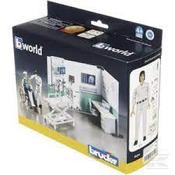 Bruder Bworld Health Clinic with Doctor &amp; Wheelchair 1:16 Scale 62711