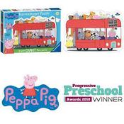 London Bus Shaped Giant Floor Puzzle, 24pc image