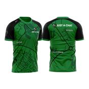 Just A Chat Bright Green Jersey Kids image