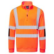 Hi-Vis Knit  1/2Zip Sweatshirt image