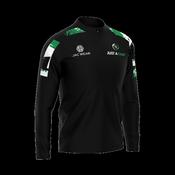 Just A Chat  1/4 Zip Green Adult image