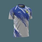 Ardee St Mary's Adult Training Jersey - Silver/Royal/White