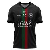 LGFA Jersey Red and Green Stripe