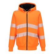 PW3 Hi-Vis Zip Winter Hoodie