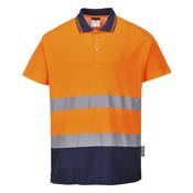 2-Tone Cotton Comfort Polo image