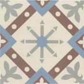 Authentic Pattern Charles Porcelain Tile 15 x 15cm