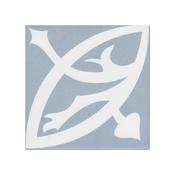 Authentic Pattern Zeli Blue Porcelain Tile 20 x 20cm image