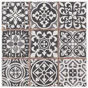 Foligno Faenza Nero Ceramic Tile 33 x 33cm