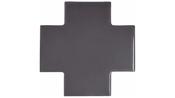 Shapes Collection Puzzle Graphite Ceramic Tile 15 x 15cm