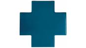 Shapes Collection Puzzle Teal Ceramic Tile 15 x 15cm