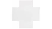 Shapes Collection Puzzle White Ceramic Tile 15 x 15cm