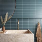 Small Format Costasera Glacial Matt Ceramic Tile 5 x 20cm