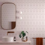 Small Format Costasera Stone Pink Matt Ceramic Tile 5 x 20cm