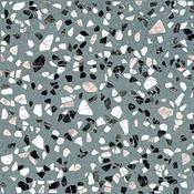 Terrazzo Collection Arezzo Green Porcelain Tile 20 x 20cm