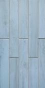 Woodlands 55 Denim Wood Effect Porcelain Tile 9.8 x 59.3cm image