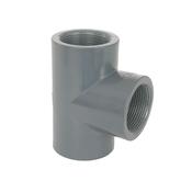 PVC-U PLAIN / THREADED TEE (imperial) image