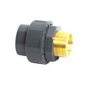 PVC/BRASS MALE COMP UNION - EPDM - (metric) image