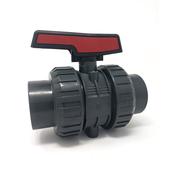 PVC-U TH/TH BSP D/U BALL VALVE - CEPEX (metric) image