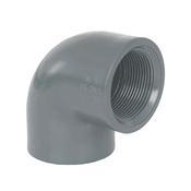PVC-U BSP THREADED 90deg ELBOW image