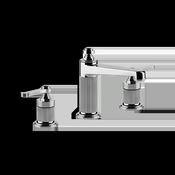 Gessi Venti20 Medium 3-Hole Basin Mixer Without Waste image