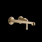 Gessi Venti20 Wall Mounted 2-Hole Long Spout Basin Mixer Without Waste image