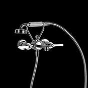Gessi Venti20 Wall-Mounted Bath Shower Mixer With Handshower image