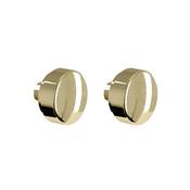 Burlington Gold WC Pan Fixing Screw Cover Caps