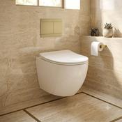 Byron Rimless Wall Hung Toilet Pan with Slim Soft Close Seat image