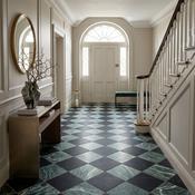 Casa Classica Verde Intenso Marble Effect Porcelain Tile 30x30cm Matt