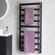 Crosswater Air Heated Towel Rail - Metallic Black image