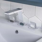 Crosswater Limit 3 Hole Deck Mounted Basin Mixer Tap image