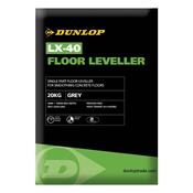 PALLET - Dunlop LX-40 Floor Leveller Grey 20kg - 50 bags