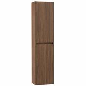Granlusso Bologna Walnut Tallboy Unit - Wall Mounted