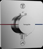 Hansgrohe ShowerSelect Comfort Q Thermostatic 2 Outlet Shower Valve